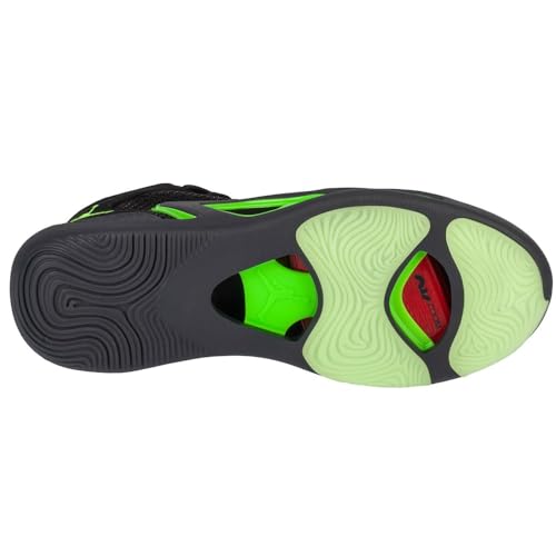 NIKE Tatum 1 Basketball Shoes (DZ3324-003, Black/Anthracite/Green Strike) Size 114