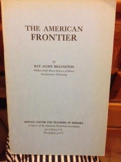 Pamphlet The American Frontier (Publication Number 8) Book