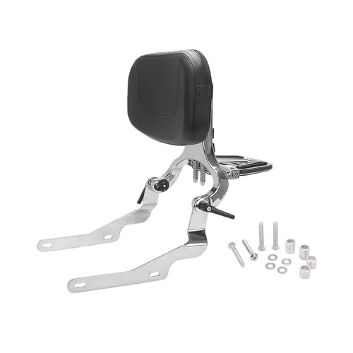Dossier passager moto RH975S Spécial sissi bar haut de gamme avec support de bagage robuste