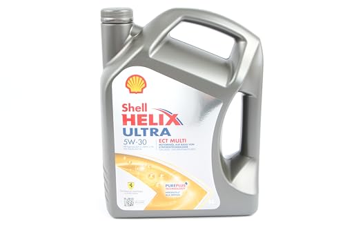 SHELL Motoröl 5W-30 Helix Motor Öl ACEA C3 API SN Ultra ECT Multi 5L Kompatibel mit VW Golf VII Schrägheck 5G1 BQ1 BE1 BE2 Golf IV Schrägheck 1J1 GOLF VI 5K1 Golf V Schrägheck 1K1 POLO 9N