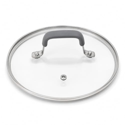 Image of Vinod Tivoli Stainless Steel Kadai with Glass Lid 26 cm - 3.6 litres