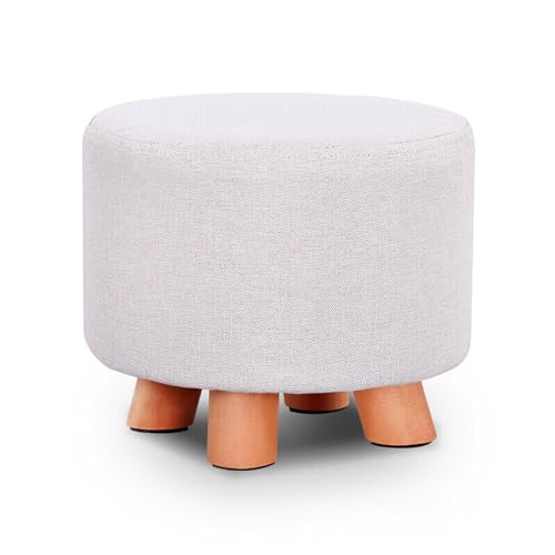 Tabouret bas en bois massif compact pour petits espaces et salons - 2