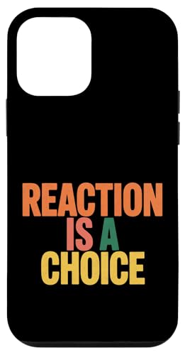 Reaction Is A Choice ��ÂŌ����ȍl���� - �X�}�z�P�[�X iPhone 12 mini �p