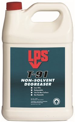 LPS LABORATORIES Lps T-91 Nonsolvent Degreaser 1 Gallon-1028011
