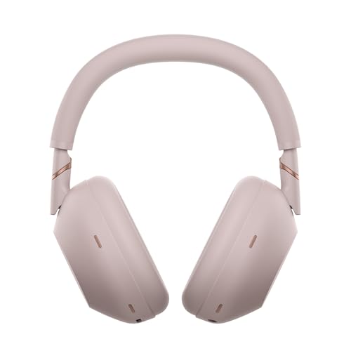Image of Sony WH-1000XM6 The Best Wireless Noise Canceling Headphones, HD NC Processor QN3, 12 Microphones, Adaptive NC Optimizer, Mastered by Engineers, Studio-Quality- Sand Pink
