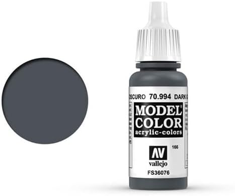 Vallejo Model Color Dark Grey paint swatch