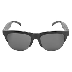 AI Smart Brille, Bluetooth Audio Sonnenbrille für Frauen und Männer mit Mikrofon und Lautsprecher, Berührungskontrolle, Musikanrufe für Outdoor Sportarten