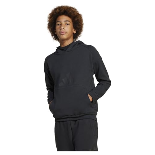 adidas Future Icons Logo Hoodie 9-10 Years Black