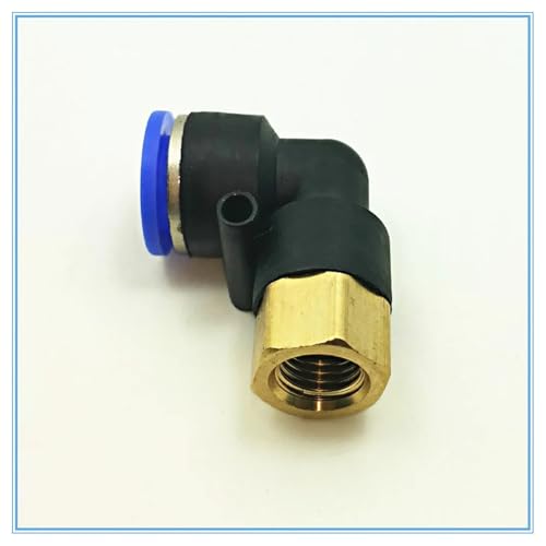 Conector PLF codo hembra contra torsión de mangueras neumáticas de 4mm a 12mm de diámetro 4