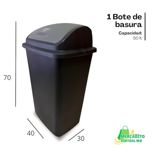 Opiniones de Botes para Basura Grandes - los más vendidos. 8 Imagen adicional