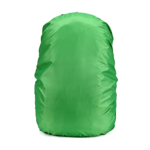Práctica mochila impermeable a prueba de polvo y protección solar para exteriores, camping, senderismo, mochila protectora, verde, 30 - 40L