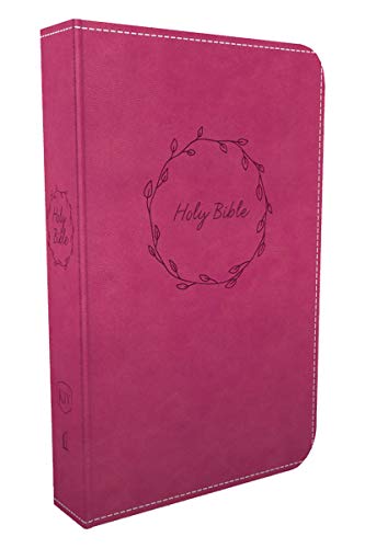 KJV, Deluxe Gift Bible, Leathersoft, Pink, Red Letter Edition, Comfort Print: Holy Bible