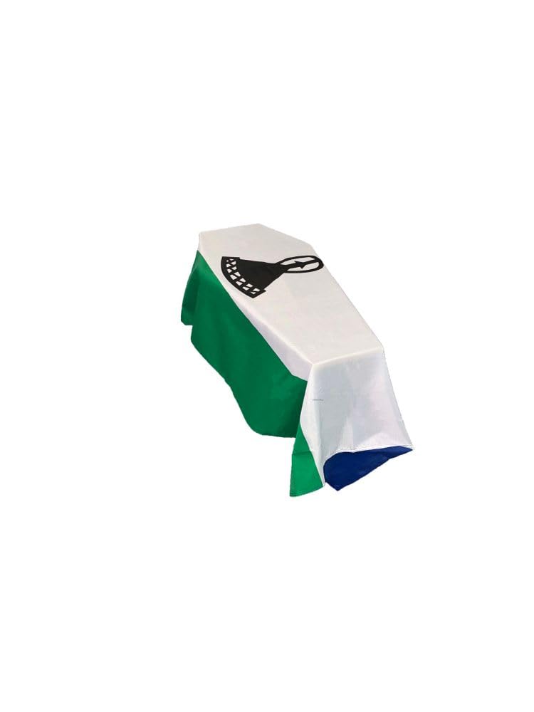 Bandera de Lesotho de ataúd que no se decolora con el sol del exterior 3