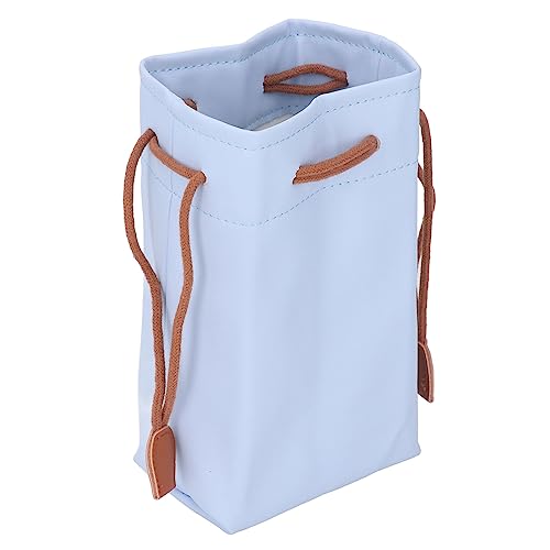 Dpofirs Vintage Camera Bag and Lens Case (Blue)