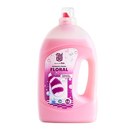 DIA SUPER PACO detergente máquina líquido floral botella 46 lv
