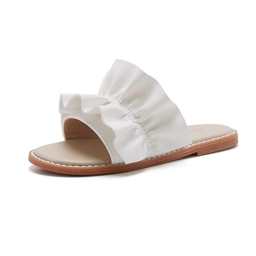 Image of THEE BRON Girls Cute Slip-On Slippers Stylish Sandals for Toddlers & Kids