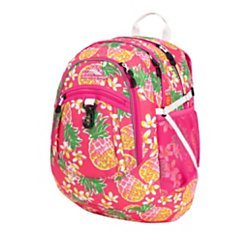 High Sierra Fatboy Laptop Backpack In Flamingo/Pink Pineapple Design High Sierra Loop Backpack – Luggage Online main image 2