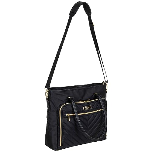Kenneth Cole Quilted Chevron Tote