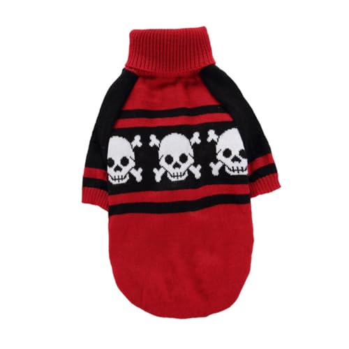 Suéter disfraz de calavera para perros talla L