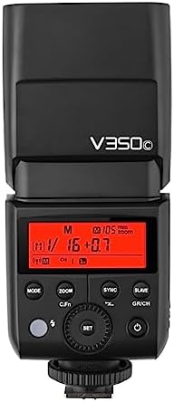 Godox V350C - Flash (Flash compacto, Negro, 1,7 s, Canon, 0,1 s, ...