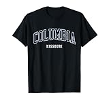 Columbia Missouri Vintage Atheltic College Style T-Shirt