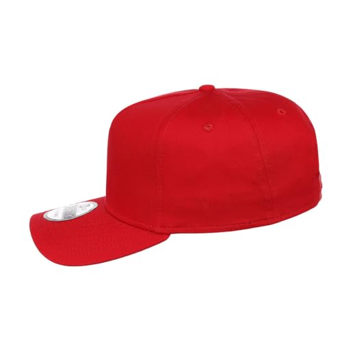 New Era 9FORTY A-Frame Snapback – Blank Custom Cap with Performance Fit in Unique Color Options from The Icon of Sports and Streetwear Culture - RED - Thumbnail 6