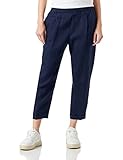 100% Leinen United Colors of Benetton Damen 4agh558x5 Hose, Blau 252, M