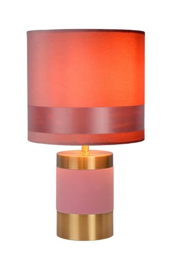 LUCIDE EXTRAVAGANZA FRIZZLE - Tischlampe - Ø 18 cm - 1xE14 - Rosa