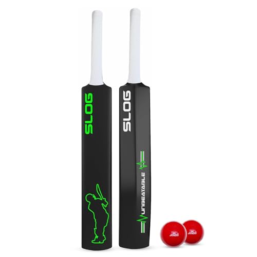 Jaspo Slog Plastic Cricket Kit | 34 Inch Bat Specially Designed f...