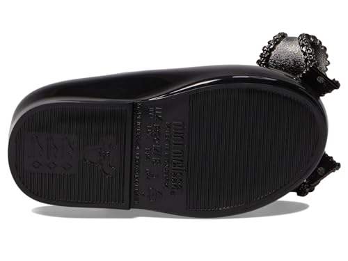 Image of mini melissa Girl's Sweet Love IV BB (Toddler /Little Kid) Black /Dark Grey 8 Toddler M