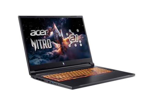 Image of Acer Nitro V 17.3 inch FHD IPS Gaming Laptop ANV17-41-R8ML NVIDIA GeForce RTX 5060 16GB RAM 512GB Storage