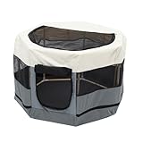 Petit parc pour chien - grand espace, ventilé et non ventilé, laissez votre animal de compagnie avoir un espace de vie et de jeu respirant et confortable, pour chien résistante à l'usure