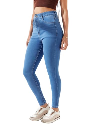 Image of Dolce Crudo Distressed High Rise Skinny Jeans for Women
