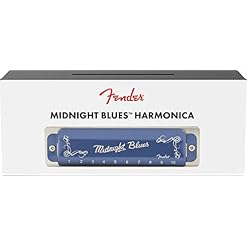 Fender Midnight Blues Harmonica avec étui de transport et manuel d’instructions (français non garanti) – Clé de Si plat - Les Beatles, Paul McCartney, John Lennon, RIngo Starr, George Harrison Fender Midnight Blues Harmonica avec étui de transport et manuel d'instructions (français non garanti) – Clé de Si plat – Image 5
