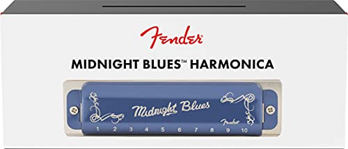 Fender Midnight Blues Harmonica avec étui de transport et manuel d’instructions (français non garanti) – Clé de Si plat - Les Beatles, Paul McCartney, John Lennon, RIngo Starr, George Harrison Fender Midnight Blues Harmonica avec étui de transport et manuel d'instructions (français non garanti) – Clé de Si plat – Image 6
