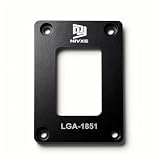 NIVXE LGA1851 Contact Sealing Frame for Intel 15th Gen, CNC Aluminum CPU Protection Bracket Replaces Stock SAM Mechanism, Easy to Install