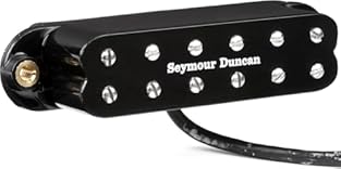 Warm, smooth tone of an old 1959 “Patent Applied For” Humbucker in a single coil size Even dynamic response Adjustable pole pieces For Stratocaster Bridge Position