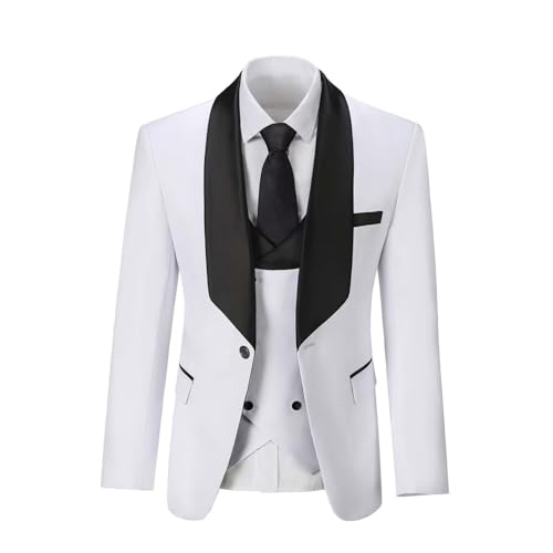 Suits for Men 3 Piece Mens Suit Slim fit Suit Blazer Jacket Vest Pants Set Prom Tuxedo for Men3