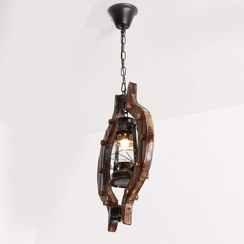 Éclairage de lampe suspendue de restaurant rétro et chaleureux - 3