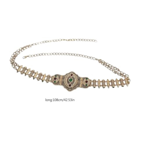 Elegant Flower Carving Waistband Comfortable Stylish Waist Belt Outfits Women for Bride Seeking Elegances4