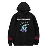 lky star hazbin hotel felpa con cappuccio anime cosplay sweatshirt manica lunga hoodie per ragazzi ragazze pullover