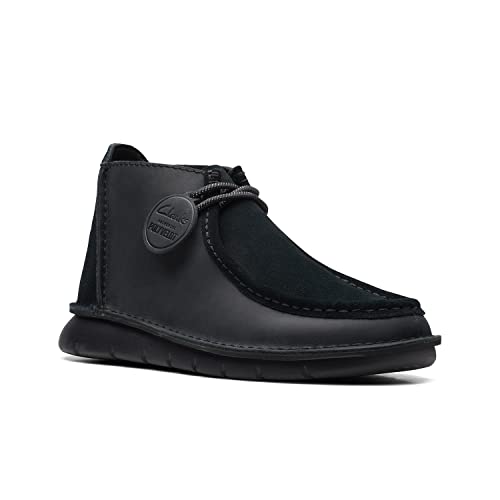 Image of Clarks Colehill Wally BLACK NUBU