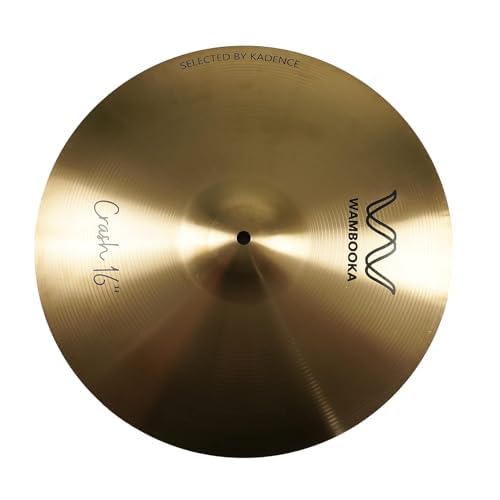 - Cymbals S Flat Crash 16 Inch (40.6 cm) Traditional Alloy Finish- For Student