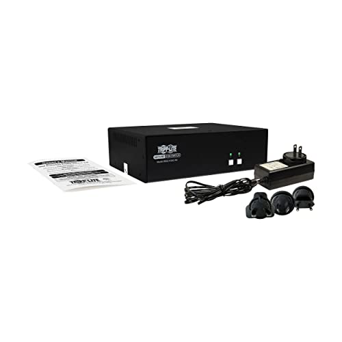 Image of Tripp Lite Secure KVM Switch, 2-Port HDMI, United States Government NIAP-Certified PP4.0 Security, 4K @ 60Hz Quality, TAA Compliant, 3-Year Warranty (B002-H2A2-N4)