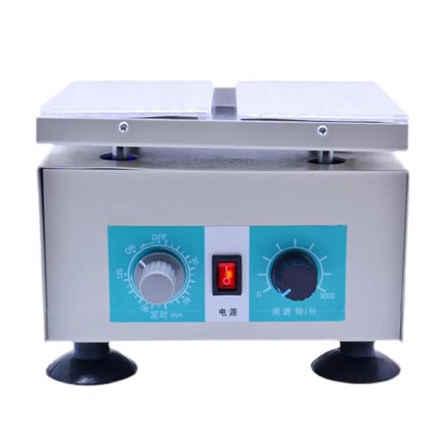 LeTkingok - LeTkingok Agitateur Oscillant pour Microplaques MM-1 AC 220V, Agitateur Orbital de Laboratoire pour Microplaques, Agitateur pour Plaques 96 Puits avec Minuterie Et Contrôle de Vitesse
