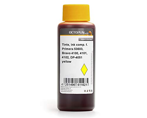 Encre Yellow 250ml compatible Primera PLX900 haute fluidité