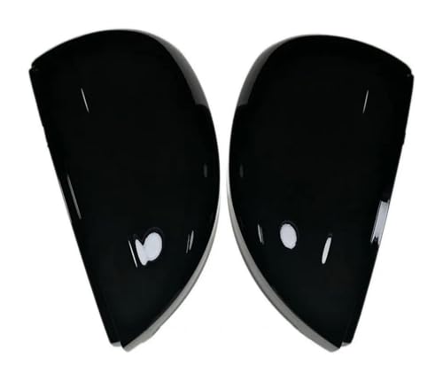 Coque rétroviseur pour VW Tiguan MK2 Allspace 2017-2020 paire de capuchons d'aile noire