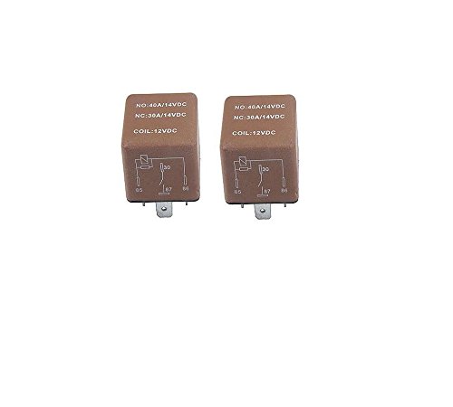 Set of 2 Jaguar Vanden Plas XJ8 XJR XK8 XKR Multi Purpose Relay URO LJA6703AA