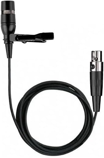 Lavalier Lapel mic for QLXD1 Bodypack Transmitter Shure Unidirectional ta4f Mini