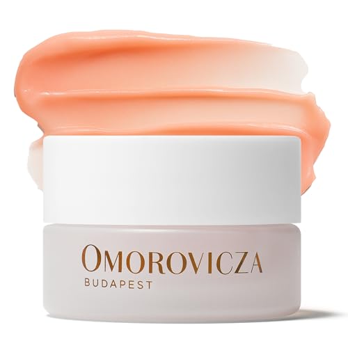 Omorovicza Perfecting Lip Balm (0.34 oz), Hydrating & Plumping Lip Treatment, Nourishing Lips Moisturizer with Hyaluronic Spheres, Omega 6 Ceramide & Peptides for Dry Lips